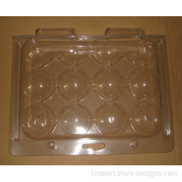 Clear Plastic Golf Ball Blister Clamshell Packaging Box/Tray